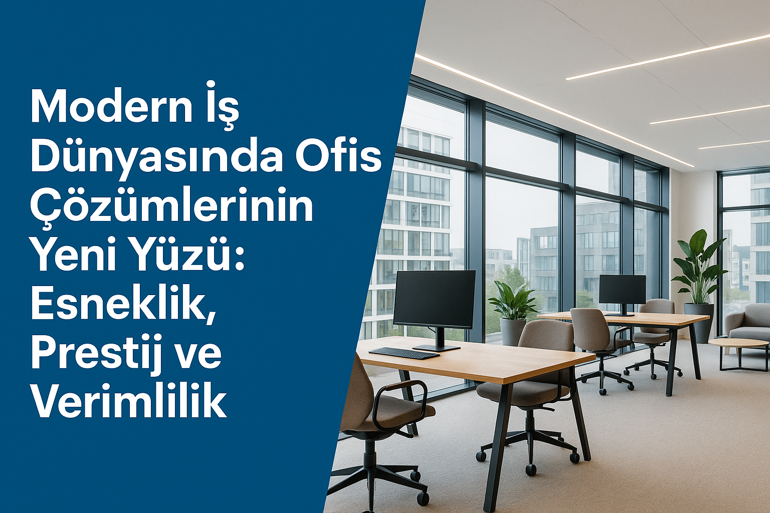 Modern İş Dünyasında Ofis Çözümlerinin Yeni Yüzü: Esneklik, Prestij ve Verimlilik