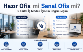Hazır Ofis mi Sanal Ofis mi? 5 Farklı İş Modeli İçin En Doğru Seçim